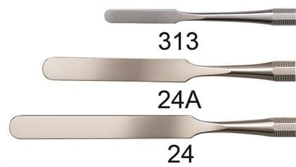 Premier Cement Spatula, Single-End, Octagonal Handle, #24, Stainless Steel, 1/Pk, 1004367 thumbnail 7