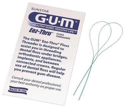 Sunstar GUM Eez-Thru Floss Threaders, 5 per Envelope, 100 Envelopes per Box, 840PQA thumbnail 10