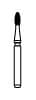 NTI 12-Fluted Trimming & Finishing Carbide Bur, FG, Football, #H379-012, 1.2 mm, 5/Pk thumbnail 11