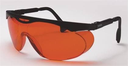 Uvex Skyper Protective Eyewear, Orange Lens, Black Frame, Adjustable Temples, 1 Each thumbnail 3