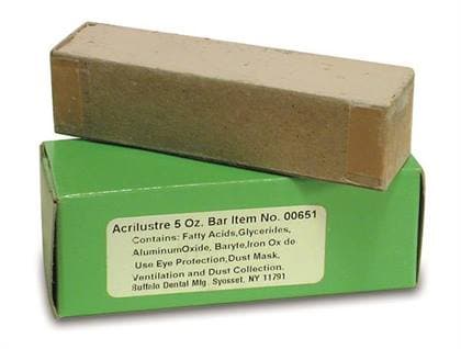 Acrilustre Polishing Compound, 1 lb Cake, Pink, 00650 thumbnail 9
