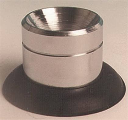 Buffalo Dental Standard Amalgam Well, Stainless Steel, Chrome-Plated Brass, Each thumbnail 4