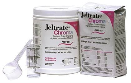 Jeltrate Chroma Dustless Alginate Impression Material, Fast Set, Intro Kit, 1 lb Pouch, 605710 thumbnail 7