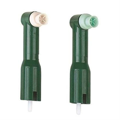 Denticator® Original Green™ Disposable Prophy Angles, Soft Green Cup, 4-Webbed, Latex Free, 500/Box thumbnail 3