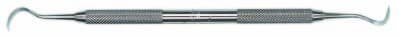 Hu-Friedy Gold Foil Knife, Double-Ended, #14L, #41 Round Handle, GK14L thumbnail 7