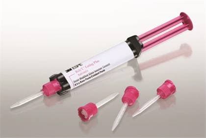 RelyX Luting Plus Automix Resin-Modified Glass Ionomer Cement Trial Kit, 8.5 g Syringe, 12 Mixing Tips, 1/Kit, 3535TK thumbnail 21