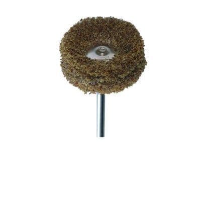Meisinger Fuzzie Polishing Wheel, Coarse, Brown, 25mm, Handpiece, 5/Pkg, 253G-250-HP thumbnail 10