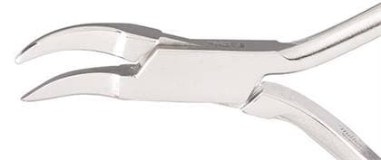 Miltex Gordon Contouring Pliers, No. 137, Stainless Steel, Curved Smooth Tips, Non-Locking, 1/Pkg thumbnail 2