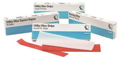 Quala Utility Wax Strips, Small, White, 144/Pk thumbnail 2