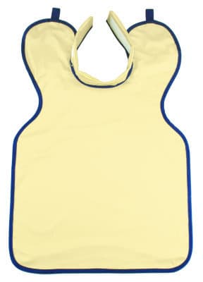 SootheGuard Adult X-Ray Apron with Collar, Lead-Free, 0.3mm, Buttercup, Dentsply Sirona - -.3mm SootheGuard Adult Apron w/Collar Buttercup - Image 1