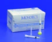 Cardinal Health 513 ED Endodontic Irrigating Syringe, 27 Gauge 1.25" Needle, 3cc, Disposable, 10/Box thumbnail 2