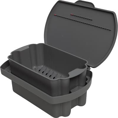 Zirc Steri-Soaker Germicide Instrument Tray, Gray, 1 Gallon Capacity, 13-7/8" x 9-5/8" x 5-1/8", 50Z805I thumbnail 11