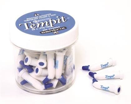 Tempit Temporary Filling Material, Pre-Filled Tips, 0.35 g, Medium Viscosity, 30/Pk, 310060 thumbnail 16