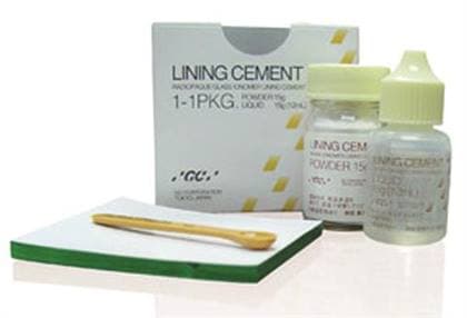 GC Fuji Lining LC Light-Cured Glass Ionomer Liner/Base, 1:1 Intro Package (10 g Powder, 6.8 ml Liquid, Mixing Pad & Spatula), 000021 thumbnail 18