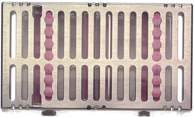 Hu-Friedy IMS Signature Series Double-Decker Cassette, 14-Instrument, Two-Tier, Purple, 1/Pk, IM9146 thumbnail 8