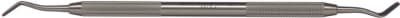 Hu-Friedy Plastic Filling Instrument, #4 Felt Tufts University, Double-Ended, #41 Round Handle, Stainless Steel thumbnail 5