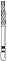 Two Striper Diamond Bur, FG, KR Taper Flat End, 722.8 KR, Coarse, Green, 1.5 mm Major/1.0 mm Minor Diameter, 8.0 mm Length, 5/Pk, 2015360 thumbnail 11