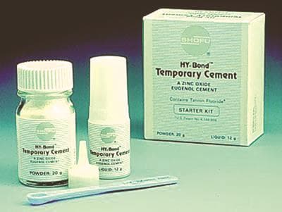 Shofu HY-Bond Polycarboxylate Cement Standard Kit, 60g Powder & 33mL Liquid, #1160 thumbnail 18