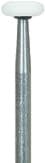Shofu Dura-White Stones, HP, RE1 (Round Edge Wheel, ISO #062), White, Aluminum Oxide, 12/Pk, 0209 thumbnail 10