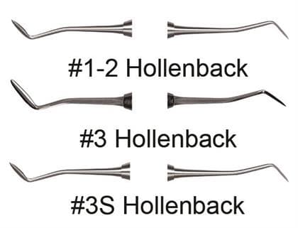 Burkhart 3S (Small) Double-Ended Hollenback Carver - 3S (Small) DE Hollenback Carver - Image 1