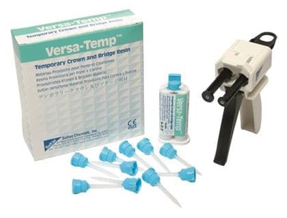 Sultan VersaTemp Bis-Acryl Temporary Crown & Bridge Material Refill, Shade A3, 50 mL Automix Cartridge with 15 Mixing Tips, #72060 thumbnail 5