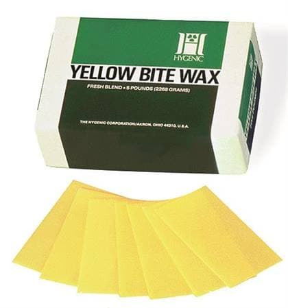 Hygenic Yellow Bite Wax Sheets, 1 lb Box, H00807 thumbnail 10