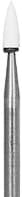 Shofu Dura-White Finishing Stone, FL2 Flame Shape, CA (Contra Angle) Latch-Type, ISO #025, White, 12/Pk, #0223 thumbnail 15