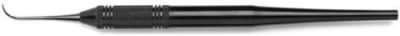 American Eagle Instruments Sickle Scaler, Single-End, #128 Nebraska, Anterior, EagleLite Resin Handle, 3/8", Orange, 1/Pk, AESN128X thumbnail 7