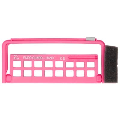 Zirc Steri-Endo Guard Hand, Neon Pink, 16-Hole, Autoclavable Endodontic File Organizer, 50Z450-S thumbnail 4