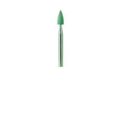 Meisinger 9981P-030-FG-GRN Universal Polisher, Flame Point, Green, FG, 3.0mm, Pack of 5 thumbnail 3