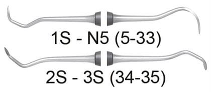 Nordent Relyant® Posterior Jacquette Scaler #2S-3S (34-35), Double-Ended, Relyant® #6 Handle, Stainless Steel thumbnail 4