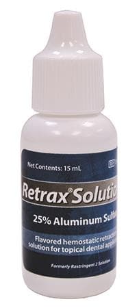 Retrax Solution AS 25% Aluminum Sulfate Hemostatic Liquid, Mint Flavor, 15 ml Bottle, 15-600 thumbnail 8