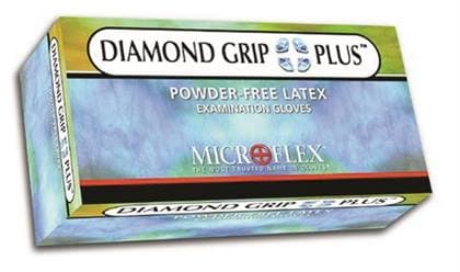 Diamond Grip Plus DGP-350 Latex Exam Gloves, Powder-Free, Textured, Non-Sterile, Extra Small, Natural, 100/Box, DGP-350-XS thumbnail 13