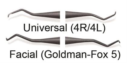 Premier Universal Implant Scaler, Columbia 4L/4R, Double-Ended, 2/Pk, 9061401 thumbnail 12