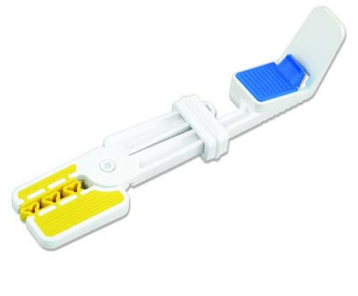 Dentsply Sirona Snap-A-Ray Xtra Film & Phosphor Plate Holder, Anterior/Posterior, Autoclavable, White/Yellow/Blue, 1/Pk, 540501 thumbnail 9
