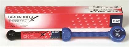 GC America Gradia Direct X Universal Composite Restorative Syringe Refill, Shade X-D2, 2.7 mL (5 g), #002611 thumbnail 6