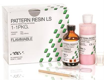 GC America Pattern Resin LS Self-Curing Acrylic Die Material, 1:1 Package (100 g Powder, 105 mL Liquid, Accessories), 335201 thumbnail 14