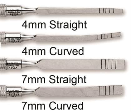 Hu-Friedy Osteotome 7.5mm Straight with #524 Round Handle, 7-10-13-15-18mm Markings thumbnail 5