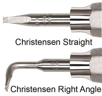 Hu-Friedy Christensen Crown Remover, Straight, Anterior, 3.0 mm, Single End, #509 Tapered Hexagon Handle, CRCH1 thumbnail 11