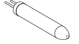 A-dec Xenon Replacement Lamp, 3.5V, 750mA, 2.63W, Clear, 1/Pkg thumbnail 2