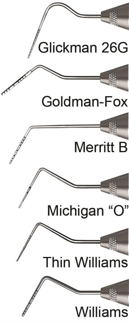 Hu-Friedy Merritt B Single-End Periodontal Probe #6 Satin Steel Handle, 651931 thumbnail 4