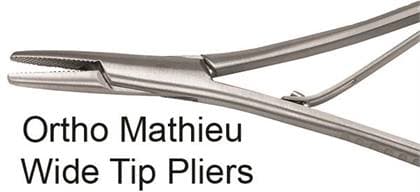 Hu-Friedy Ortho Mathieu Pliers, Wide Tip, Non-Cutting, 678-331 thumbnail 4