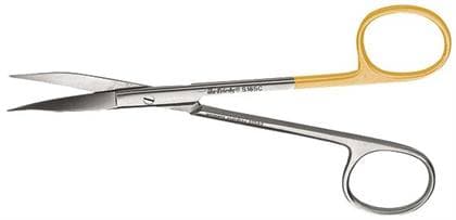 Hu-Friedy #16 Goldman-Fox Super-Cut Curved Surgical Scissors, 5", Serrated, S16SC thumbnail 6