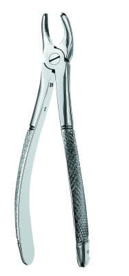 Hu-Friedy Extraction Forceps #18, European Style, Serrated, Upper Molars Left, Stainless Steel thumbnail 4