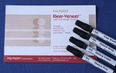 Pulpdent Kleer-Veneer Light Cure Veneer Cement, Opaque White Shade, 1.2 mL Syringe, KV4 thumbnail 3