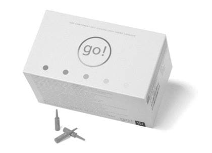 SDI GO Single Dose Kit - One Component Self-Etching Light Cured Adhesive, 50 x 0.1ml Doses with Applicator Tips and Stand, #8100401 - GO Single Dose Kit - One Component Self-Etching Light Cured Adhesive. Kit - Image 1