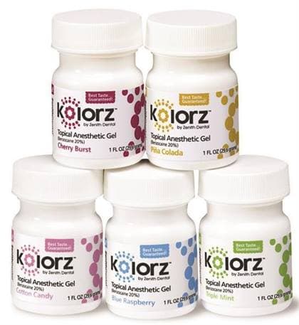Kolorz Topical Anesthetic Gel, 20% Benzocaine, Cotton Candy, 1 oz Jar, 755103 thumbnail 9