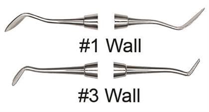 Hu-Friedy #1 Wall Carver, Double-Ended, #41 Round Handle, Carbide thumbnail 4