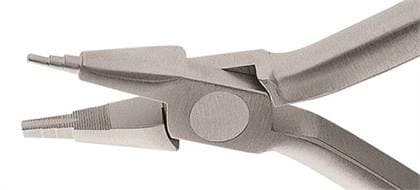 Hu-Friedy Old Style Loop Pliers, Wire Forming, Cylindrical Three-Step Beak, Triangular Beak, 678-324 thumbnail 5