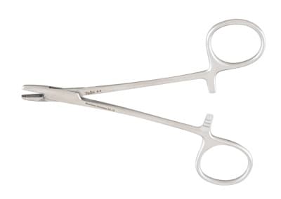 Miltex Derf Needle Holder, 4-3/4" (4.75 in), Stainless Steel, Smooth Tips, 1 Each thumbnail 2
